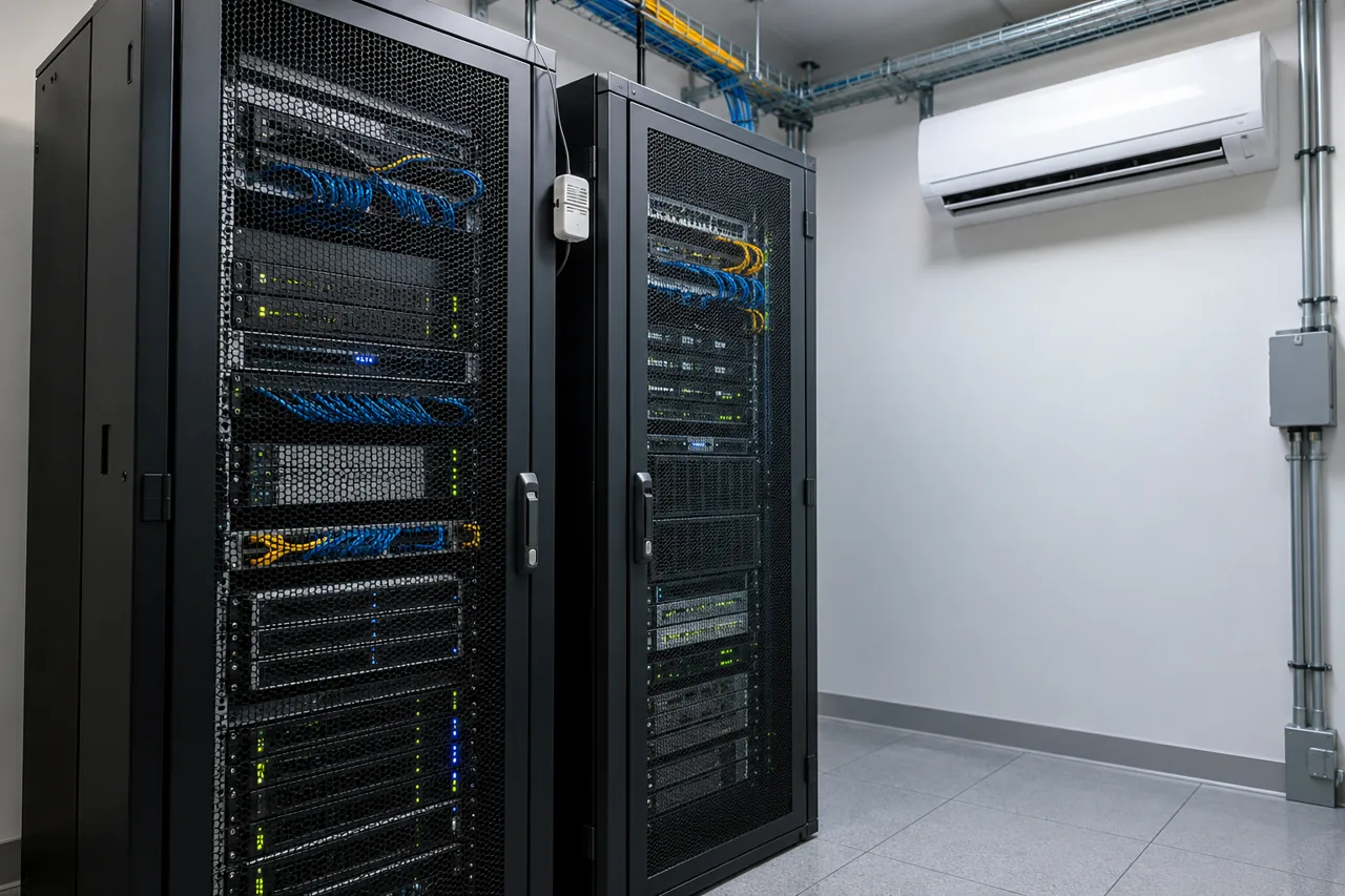 Illustrative installation — equipment is selected for each site.